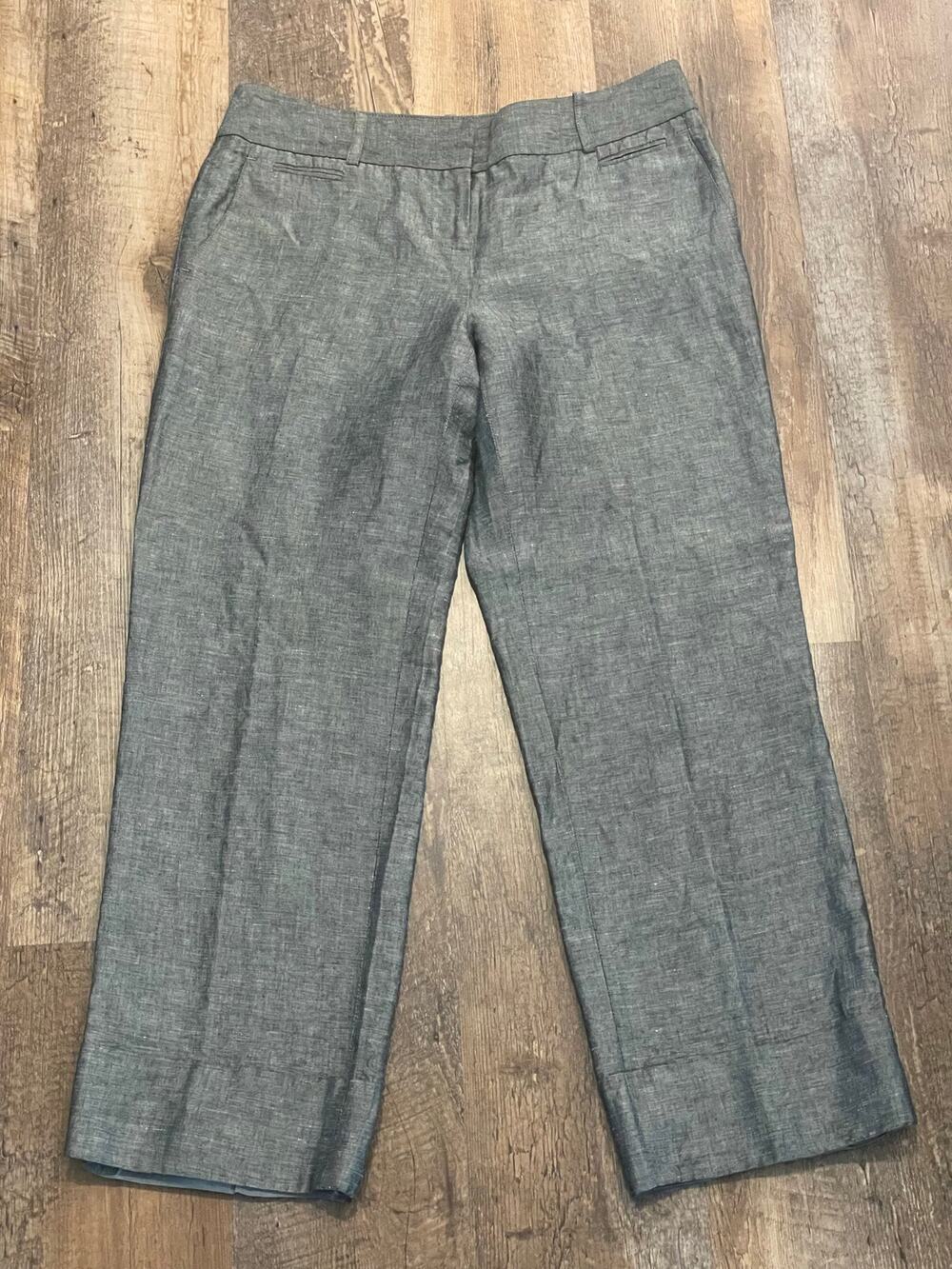 Ann Taylor LOFT Marisa Gray Ankle pants dressy size 0